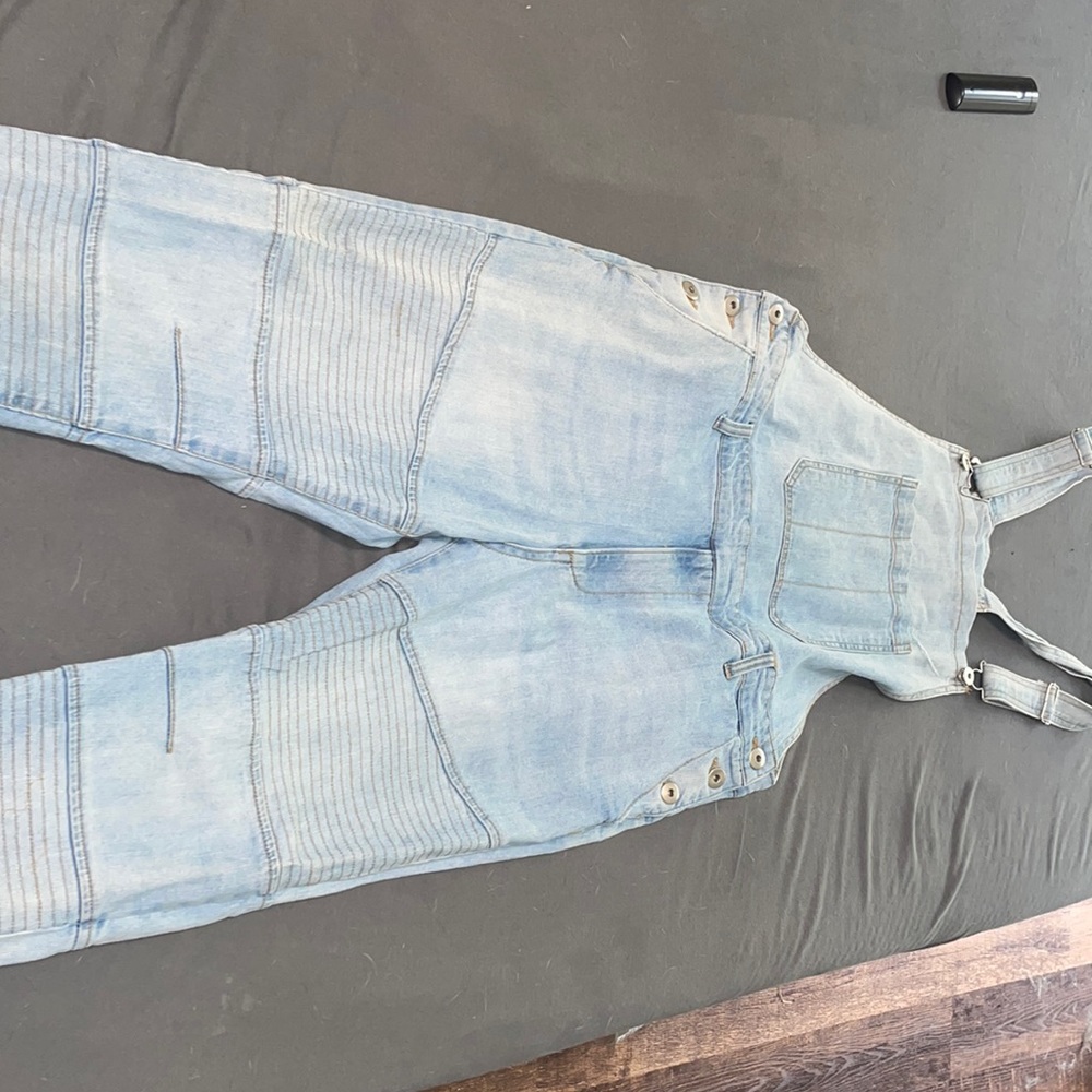 Men overall denim